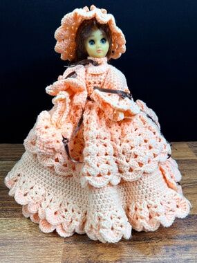 Beautiful Crocheted Doll